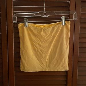 Don’t Ask Why Yellow Tube Top